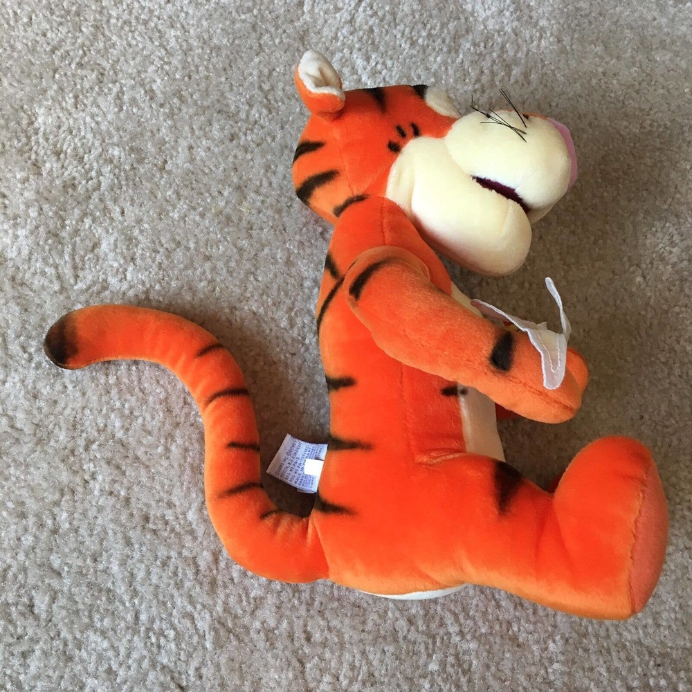 Disney Winnie the Pooh Tigger w/ Butterfly by Gund Plush Stuffed Animal Toy 10" - Picture 5 of 12